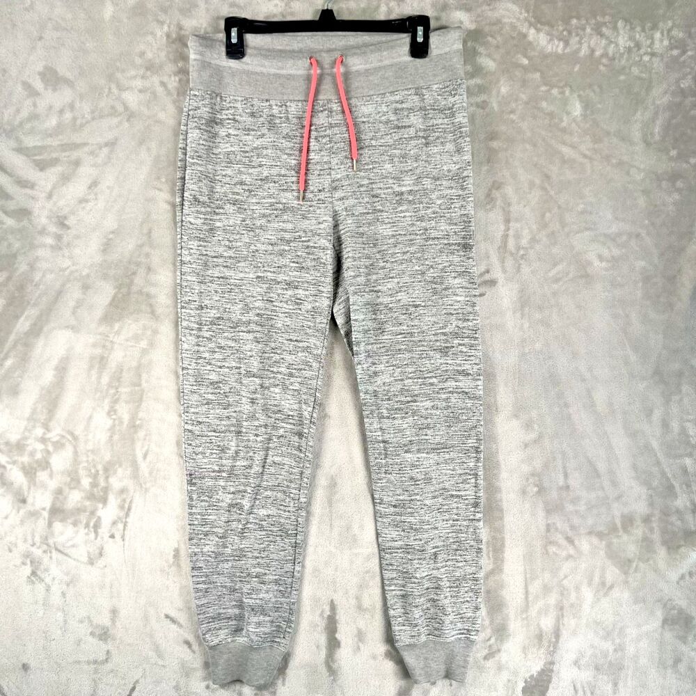 90 Degree By Reflex Womens Large Gray Space Dye Jogger Pants Athletic Lounge